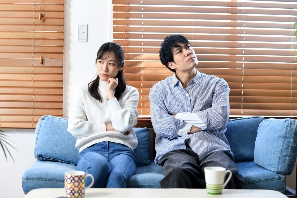 長続きしない夫婦